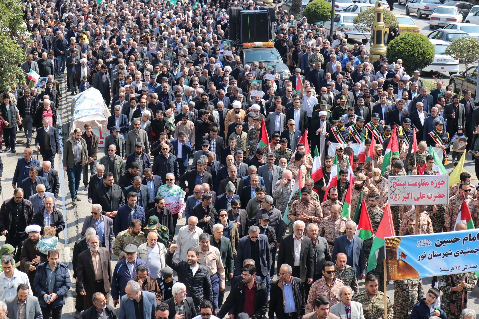 راهپیمایی روز قدس طنین آزادی خواهی برای فلسطین 