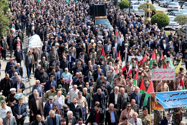 راهپیمایی روز قدس طنین آزادی خواهی برای فلسطین 