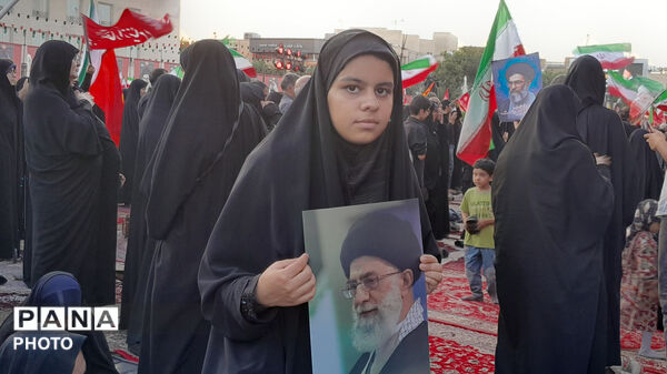 اجتماع بزرگ عزاداران امام شهید آیت‌الله العظمی سید‌علی حسینی خامنه‌ای «ره» در میدان امام حسین«ع»اصفهان