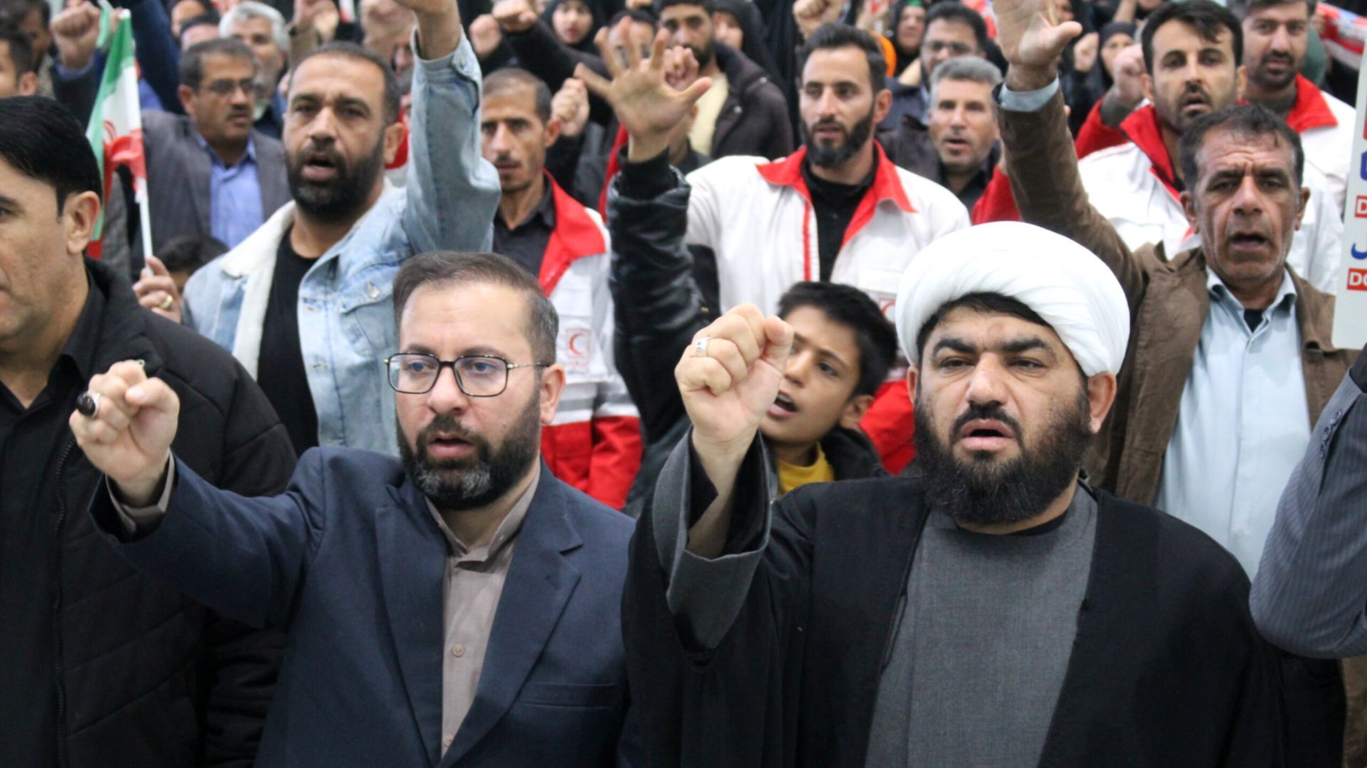 حضور پرشور مردم ولایتمدار مارگون در مراسم روز قدس