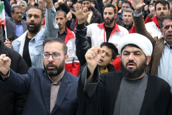 حضور پرشور مردم ولایتمدار مارگون در مراسم روز قدس