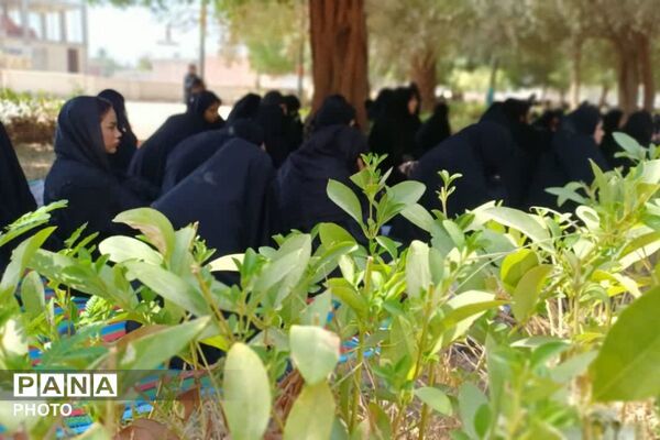 مراسم عاشورای حسینی در گلزار شهدای رودبار جنوب 