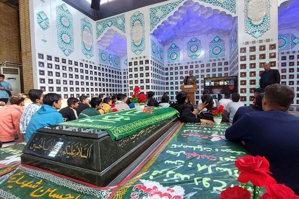  اعزام دانش‌آموزان آموزش و پرورش منطقه ۵ تهران به اردوی راهیان نور 