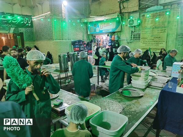 فعالیت چایخانه حضرت زهرا مسجد جامع شهرستان نیشابور در قاب پانا 