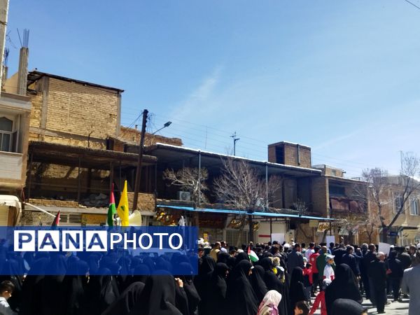 خروش ملت در روز قدس؛ حمایت بی‌وقفه از آرمان فلسطین