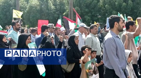 حضور پرشور مردم بندرعباس در راهپیمایی روز جهانی قدس