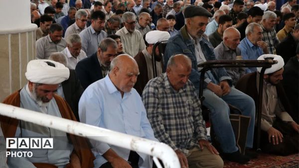 آیین عبادی سیاسی نماز جمعه شهرستان نظرآباد