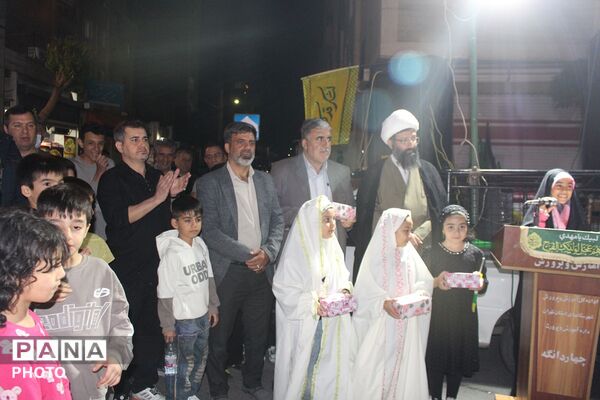 آیین عبادی نماز استغاثه و تقدیر از برگزیدگان برتر قرآنی در چهاردانگه