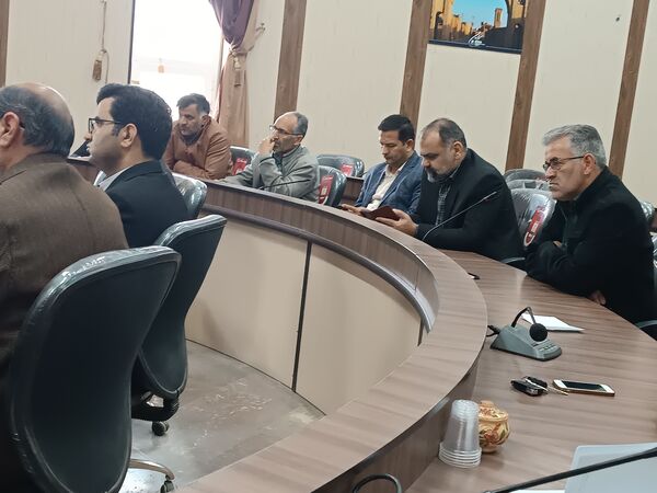 نشست برنامه ریزی روز جهانی قدس در فرمانداری گناباد 