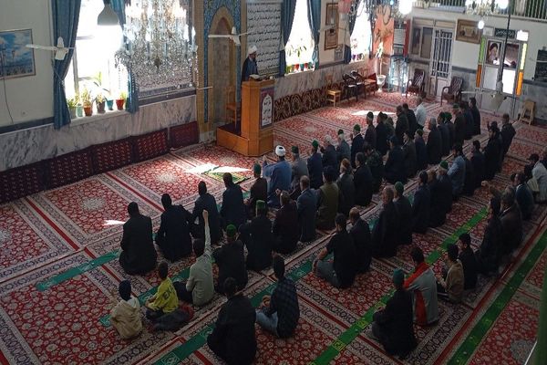 اقامه نماز جمعه در آخرین هفته ماه مبارک شعبان شهر بار نیشابور 