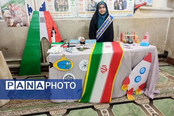 شکوفایی خلاقیت و آرمان‌ها در «مدرسه انقلاب» دبیرستان عفاف شهرقدس