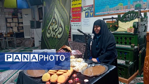 مراسم سوگواری شهادت حضرت ام البنین(س) توسط هیات دانش‌آموزی دبیرستان شاهد سمیه