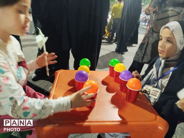 فعالیت موکب فرهنگیان فرهنگیان مسجد جامع شهرستان نیشابور 