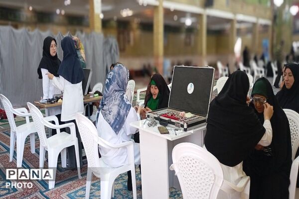 آخرین روز از حضور تیم پزشکی اثر  به همت بنیاد علوی در شهر بار نیشابور