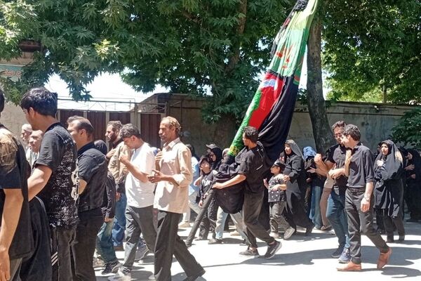 بیرانوند غرق در شور حسینی