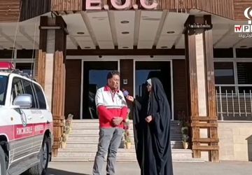 بازدید استاندار اصفهان از مرکز کنترل هلال احمر