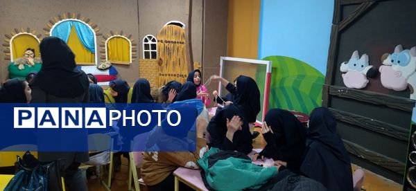 برگزاری سومین روز از مرحله چهارم اردوی «تمشک» در کانون فاطمه الزهرا ناحیه ۳کرج