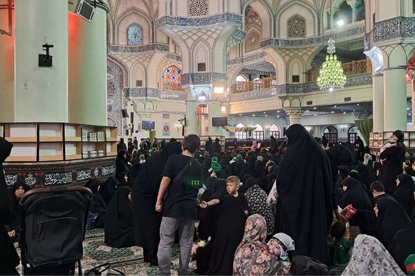 همایش شیرخوارگان حسینی  در حرم حضرت عبدالعظیم حسنی