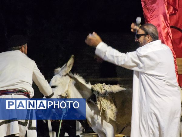 تعزیه گروه شبیه خوانی هیات محبان اهل بیت دبیرستان پروین اعتصامی شهر افوس