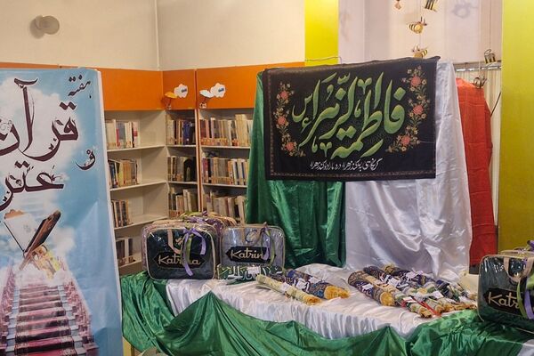 طنین آیات وحی در آیین افتتاح هفته قرآن و عترت در فشافویه