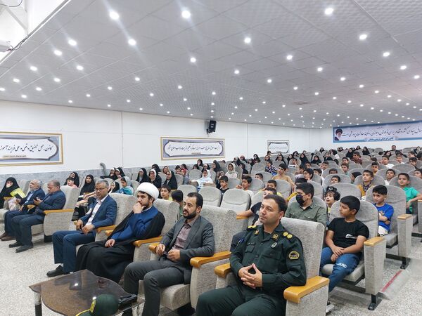 آیین افتتاحیه کلاس‌های اوقات فراغت شهرستان خلیل‌آباد