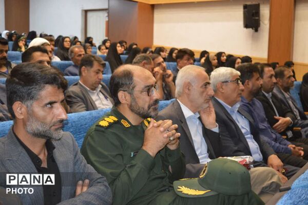 مراسم تودیع و معارفه فرمانده و جانشین ناحیه مقاومت بسیج فارسان