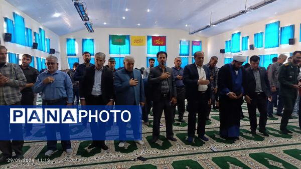 اجتماع بزرگ مردم دیشموک در محکومیت شهادت مظلومانه سید حسن نصرالله