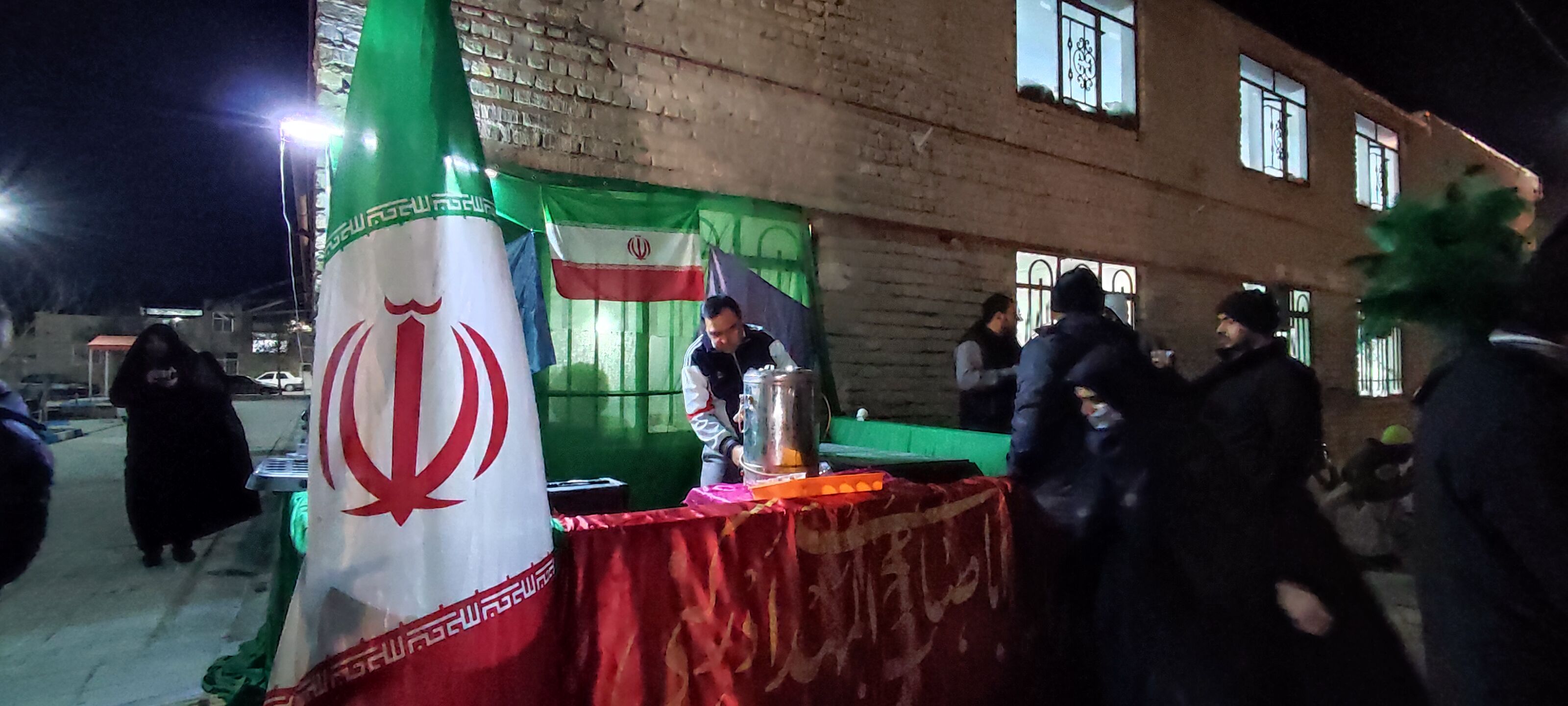 جشن بزرگ ولادت امام جواد (ع) در سالگرد عملیات کربلای پنج در بیت الجواد شیروان
