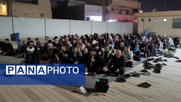 حضور کاروان زائر اولی‌های قم در کربلا