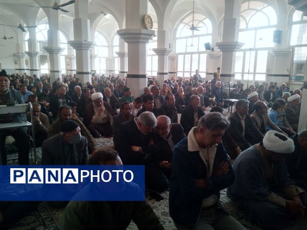 نماز عبادی و سیاسی جمعه در شهرستان خلیل آباد