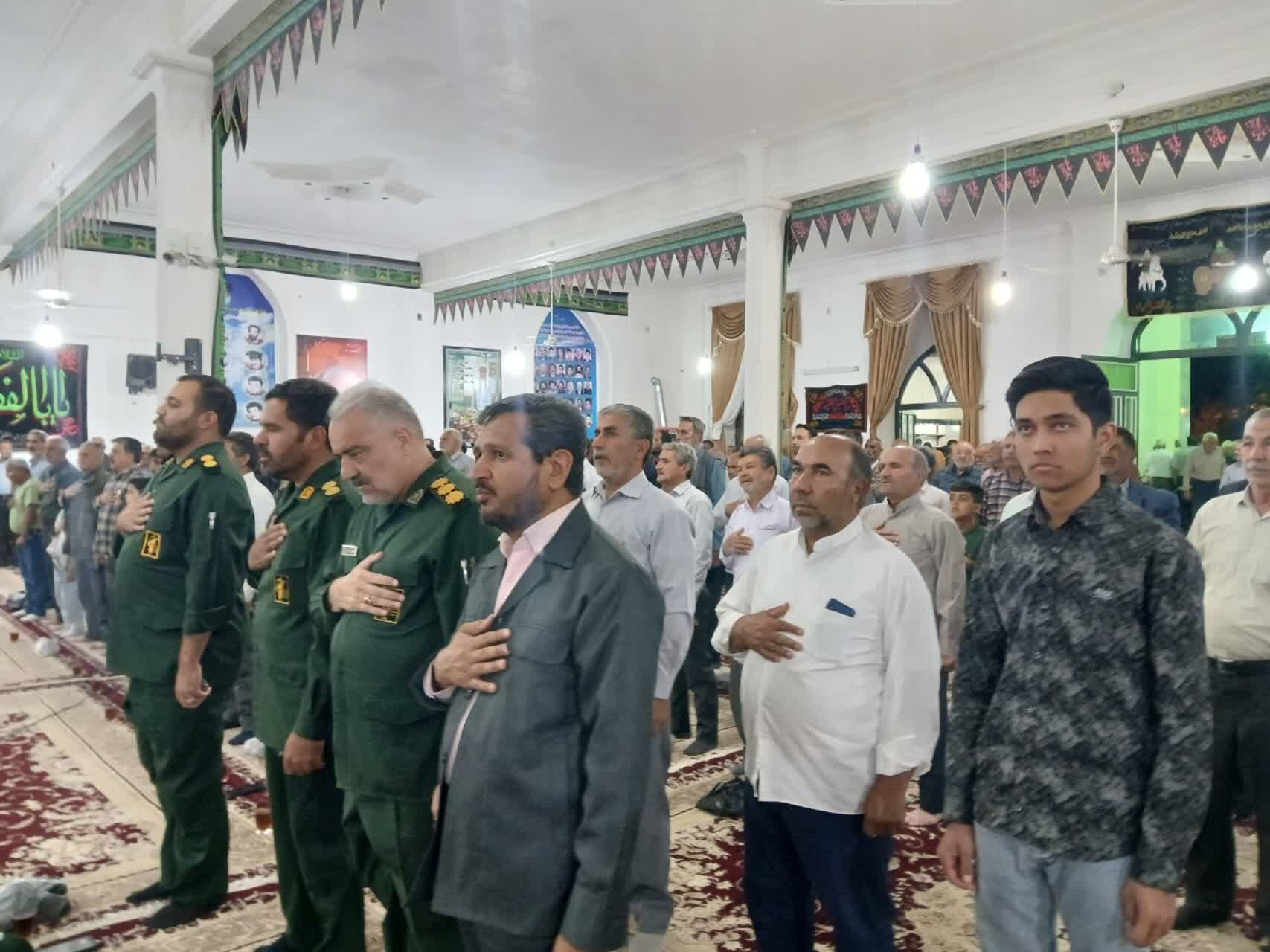 یادواره شهدا شهر کندر شهرستان خلیل‌آباد