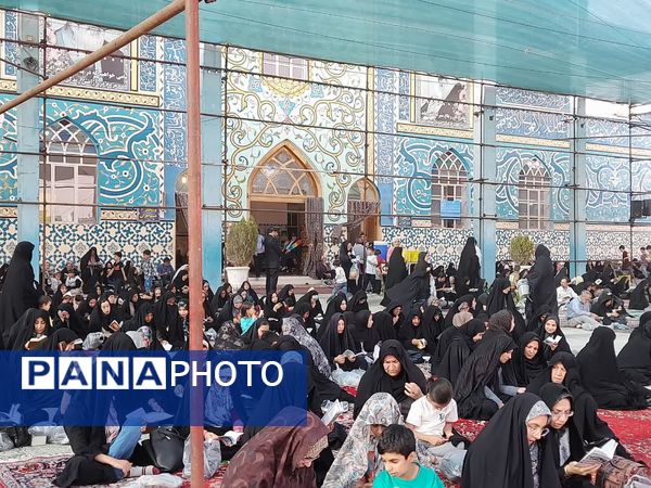 مراسم روح بخش دعای پرفیض عرفه در آستان مقدس حضرات سیدان الکریمان (ع)