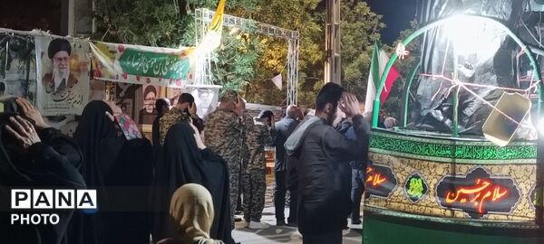 تجدید پیمان مردمان کوی یکن آباد با ایران جان