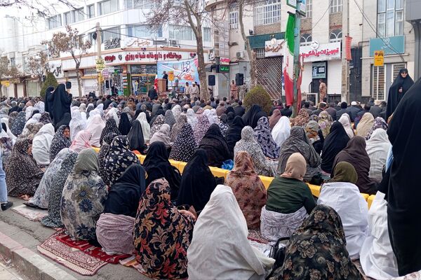 نماز عید فطر در شهرستان قروه