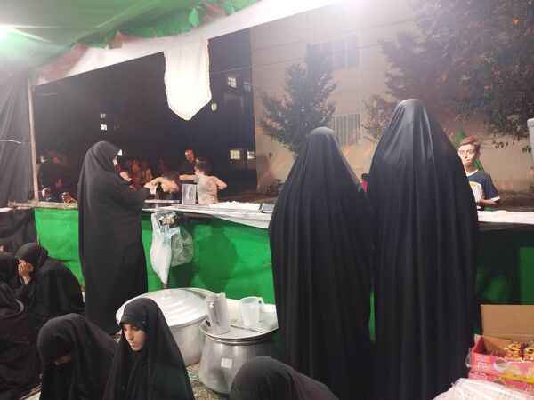 برپایی موکب مردمی در شهرستان بروجرد 