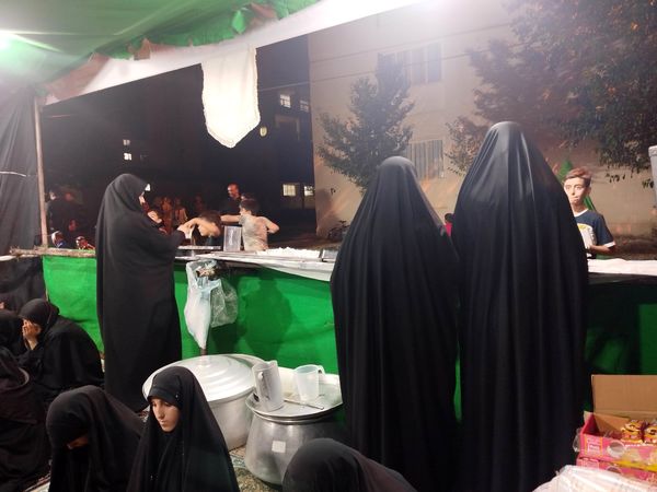 برپایی موکب مردمی در شهرستان بروجرد 