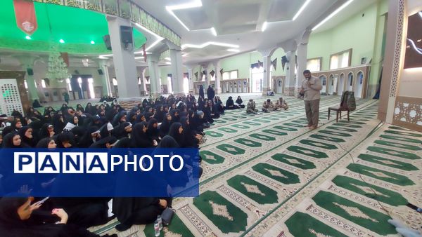 کاروان راهیان نور دانش‌آموزان دختر خراسان شمالی