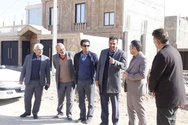 بازدید مدیرکل نوسازی استان خراسان شمالی از پروژه‌های شهرستان گرمه 