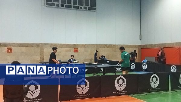 مسابقات استانی تنیس روی میز  در نیشابور 