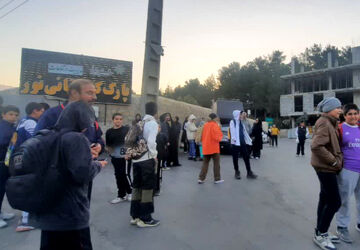 برنامه کوهپیمایی خانوادگی دبیرستان رازی در پارک نور شیراز