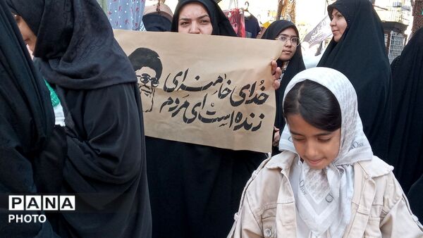 مراسم‌ چهلم رهبر شهید انقلاب در فاروج
