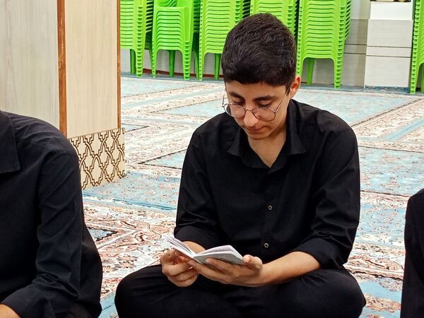 برگزاری هیأت دانش‌آموزی انصارالمهدی در کاشمر 