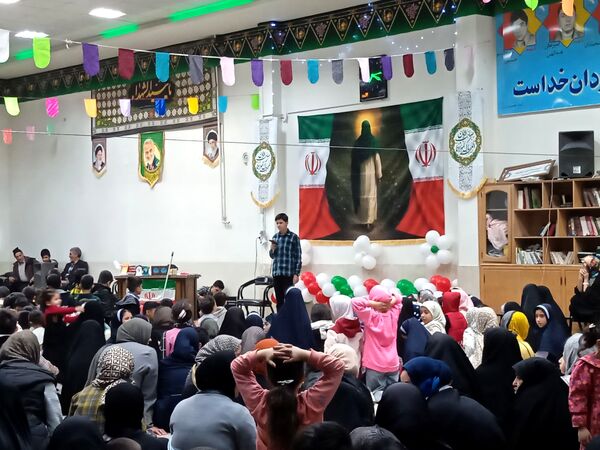 جشن ولادت صاحب زمان در مسجد چهارده معصوم الغدیر