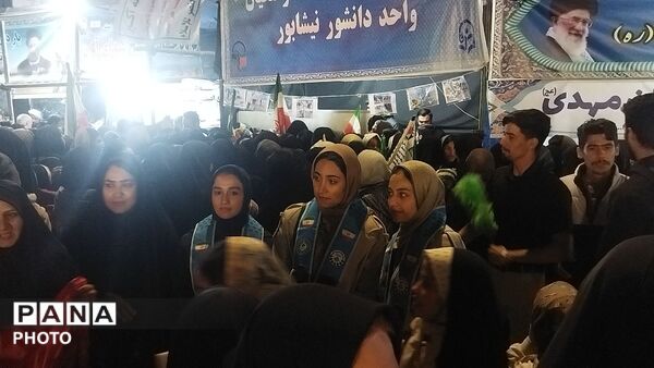 دانش آموزان پیشتاز نیشابوری در غم شهدای میناب 