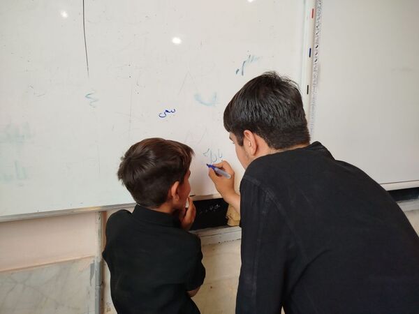 برگزاری اردوی جهادی پسران کانون فرهنگی مثبت بی‌نهایت کاشمر 
