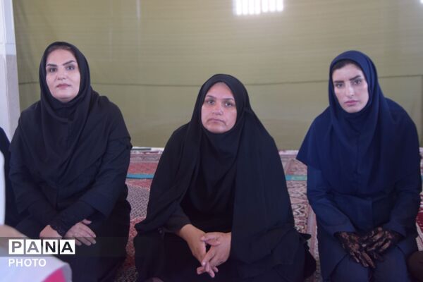 منطقه بیرانوند غرق در سوگ؛ مراسم باشکوه وداع با رهبر شهید
