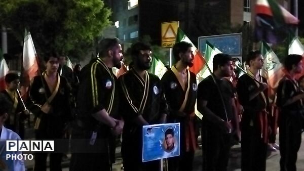 بیعت ورزشکاران  نیشابوری با رهبر انقلاب-۱