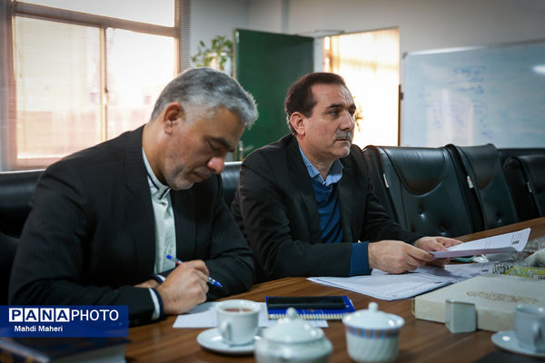 جلسه کارگروه تفاهم‌نامه معاونت پرورشی و فرهنگی وزارت آموزش و پرورش با بنیاد امام رضا(ع)