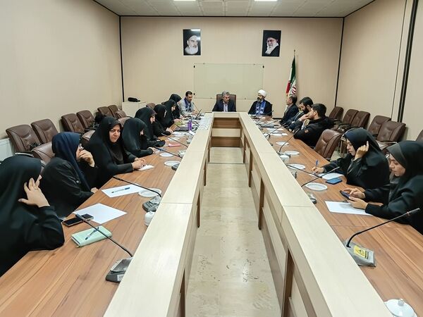 سومین نشست مسئولان و ماموران سازمان دانش‌آموزی استان البرز در کانون امام علی (ع) ناحیه یک کرج 
