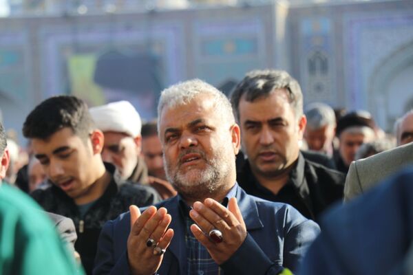 حرم مطهر رضوی، غرق در نوای مهمانان خدا